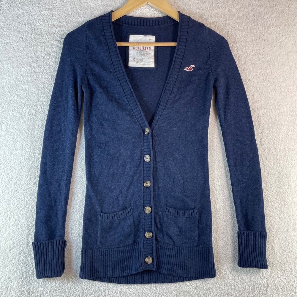 vintage Y2K hollister cardigan sweater S angora bella swan elena gilbert preppy